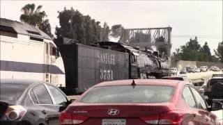 Santa Fe 3751 to San Bernardino Railroad Days 2014