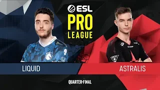 CS:GO - Liquid vs. Astralis [Vertigo] Map 3 - Quarter-Final - ESL Pro League Season 9
