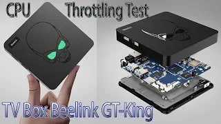 TV Box Beelink GT-King  4-х часовой тест на Троттлинг