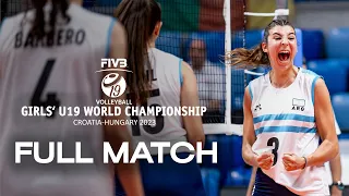 POL🇵🇱 vs. ARG🇦🇷 - Full Match | Girls' U19 World Championship | Playoffs