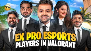 Pro Ex Esports Players Playing Valorant 😂