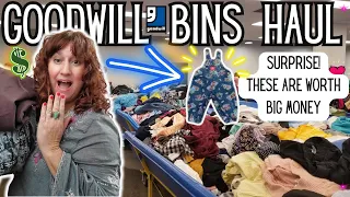 I Found Her Collection & It's Worth $$$ ~ Huge GOODWILL OUTLET BINS Thrift HAUL TO RESELL on Ebay