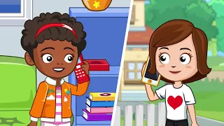 Best friend is calling 📞! Visit their NEW HOUSE for a fun play day. COMING SOON on My Town: World