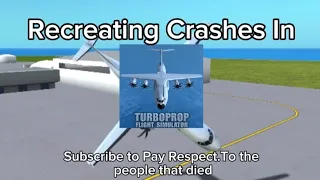 Recreating Crashes In TFS || Turboprop Flight Simulator