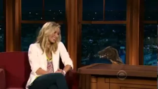 The Late Late Show with Craig Ferguson - Kristen Bell & Wavy the Crocodile + SK titulky