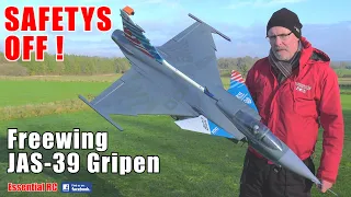 SAFETYS OFF ! FREEWING JAS-39 GRIPEN: ESSENTIAL RC FLIGHT TEST