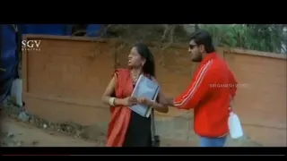 Boy Puts Acid On Girl Face For Not Not Accepting Love | Police No. 1 Kannada Movie Scene