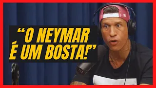 ELE FALOU "O NEYMAR É UM BOSTA!" Poderosíssimo Ninja - Cenas do Flow