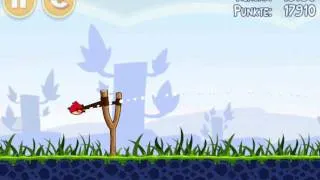 Angry Birds Level 1-13 - Mighty Eagle - 100% - Total Distruction - Totale Zerstörung