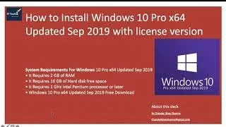 Windows 10 Pro x64 Updated Sep 2019 Free Download & Setting up the perfect Windows 10 Installation