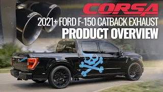 Corsa Catback for 2021+ Ford F-150 - Product Overview