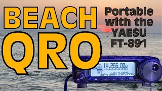 YAESU FT-891 - Beach QRO Portable