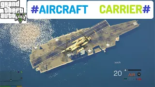 THE AIRCRAFT CARRIER LOCATION IN GTA V