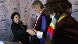 THE FIVE DOCTORS RECREATED WITH ALL FIVE DOCTORS AT THE END