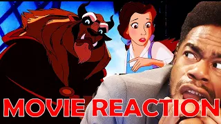 FIRST TIME WATCHING Disney's Beauty and the Beast (1991) Movie REACTION