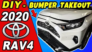 DIY 2019 - 2020 - 2021 - 2022 - 2023 Toyota RAV4 Front Bumper Removal / Takeout - Any Bumper Takeout