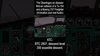 Bashkirian Airlines Flight 2937 CVR + Animation