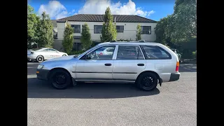 1997 Toyota Corolla GL Wagon Review - Exterior and Interior Walkaround