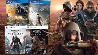 Ranking EVERY Modern Assassins Creed Game (Origins, Odyssey, Valhalla, Mirage)