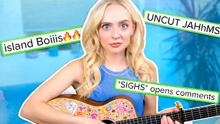 I Wrote a Song Using Only YouTube SHORTS Comments! - Madilyn Bailey (wireless earbuds)