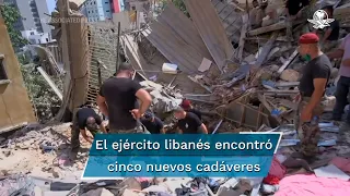 Líbano eleva a 160 los muertos tras explosión en Beirut; siguen renuncias de ministros