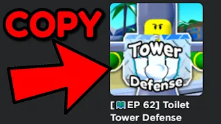 The Toilet Tower Defense Copy Is Back..