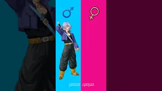 dragon ball super characters gender swap ✓ #shorts