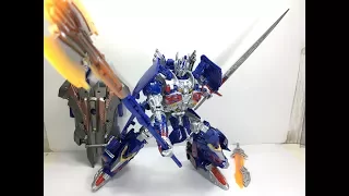 Transformers The Last Knight Calibur Optimus Prime Takara Chefatron Review