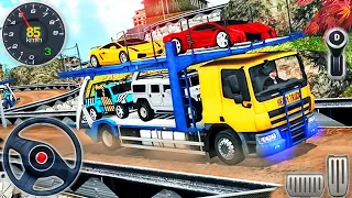 Car Transporter Euro Truck Simulator - Multi Cars Transport 3D Vehicles - Android GamePlay