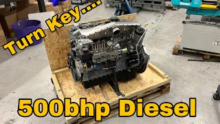 Unboxing a 500bhp Dieselpumpuk crate engine