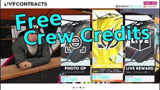 How To Get Free Crew Credits - cc10,000 Per Week - daily method - The Crew 2 - Contracts