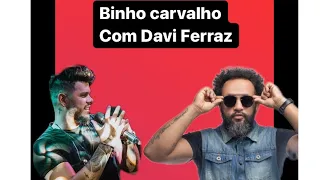 Binho carvalho show com Davi Ferraz (intro de evidências/adoro amar vc/pense em mim)
