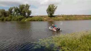 Отдых и рыбалка в Курганской области СМАРТ 310 и ЯМАХА 3 продолжение