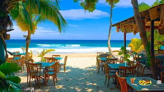 Tropical Beach Bossa Nova Music with Beautiful Ocean Beach Views for Good Mood, Relaxation