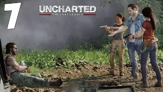Uncharted: The Lost Legacy PS5. Прохождение. Часть 7 (Дядя Сэм. Бивень Ганеши)