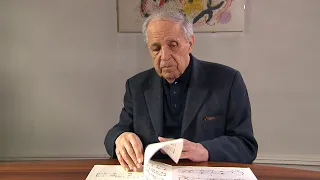 Pierre Boulez on the genesis of the piano collection "Douze Notations"