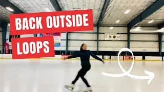Backward Outside Loop Exercises | Figure Skating