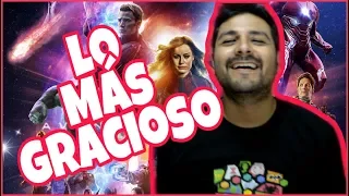 TOP 10 las escenas MÁS graciosas de la saga del infinito| Camino a EndGame | especial 100 sus||