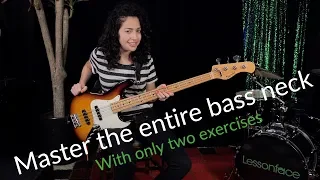 Master the entire bass neck with only two exercises