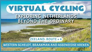 Virtual Cycling | Exploring Netherlands Beyond the Ordinary | Zeeland Route # 4