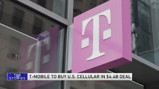 T-Mobile to buy almost all of U.S Cellular in deal worth $4.4 billion with debt