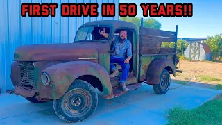 Abandoned 1946 international, will it drive after sitting 50+ years??