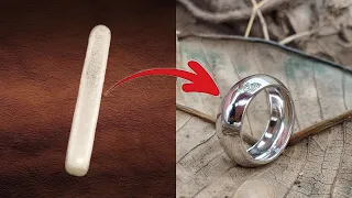 How To Make a Silver Band? Silver Ring - Handmade Jewellery
