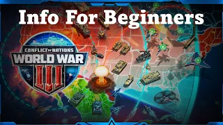 Conflict Of Nations: WW3 Beginner Tips, Tricks & My Advice