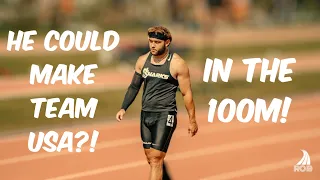 He was NEVER supposed to be this FAST! || He could STEAL a 100M Olympic slot?!