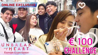 100 Euro Challenge with the Platinum Squad! | Unbreak My Heart Europe Experience EP5