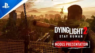 Dying Light 2 Stay Human | Trailer des différents modes vidéos - 4K | PS4, PS5