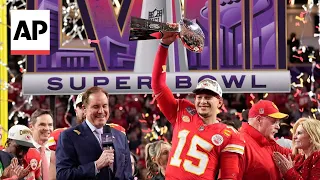 Kansas City Chiefs QB Parick Mahomes named Super Bowl MVP