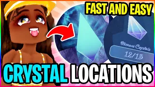 ALL 13 MISSING CRYSTAL LOCATIONS || PLANET OF SADNESS QUEST || Roblox Astro Renaissance