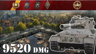 World of Tanks / FV215b (183) .. 9520 Dmg